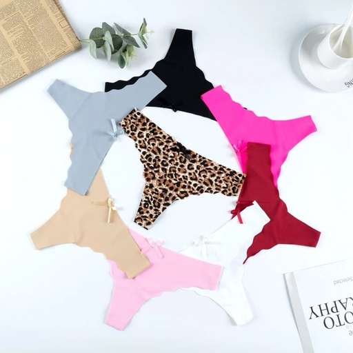 3-Pack Sexy Seamless Thongs (Size12-18)